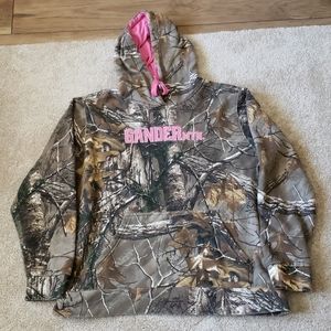 Womens XL camo sweatshirt